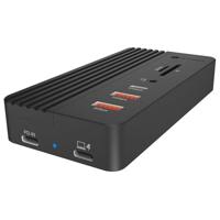ICY BOX IB-DK4072M-CU31 USB 3.2 Gen 2 (3.1 Gen 1) Type-C Zwart - thumbnail