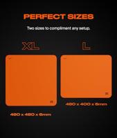 Fnatic DASH2 MAX Oranje muismat - thumbnail