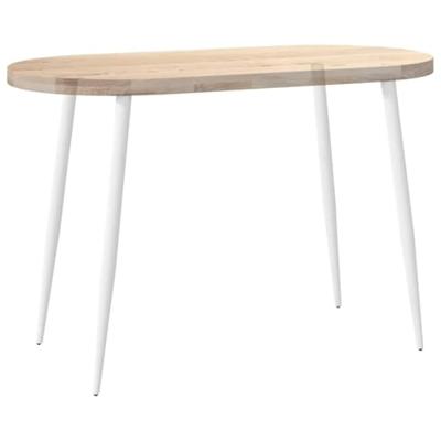 Console tafelpoten conische vorm 4 st 72-73 cm staal wit Console tafelpoten conische vorm 4 st 72-73 cm staal wit