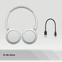 Sony WH-CH520 on-ear koptelefoon - Wit - thumbnail