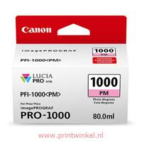 Canon PFI-1000 PM Origineel Foto magenta - thumbnail