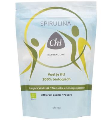 Chi Spirulina poeder bio 240 Gram