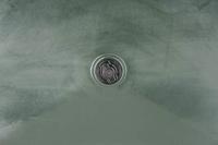 Voerbak kunststof halfrond, 25L. - thumbnail