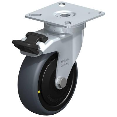 Blickle LPA-TPA 75KF-FI-ELS Zwenkwiel met rem Wieldiameter: 75 mm Draagvermogen (max.): 50 kg 1 stuk(s)