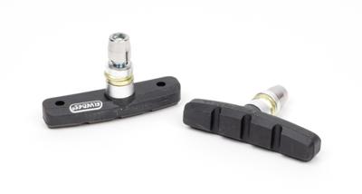 Elvedes Remblokken v-brake 60 x 14 mm zwart 2 stuks