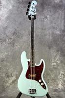 Fender Gold Foil Jazz Bass Sonic Blue EB Limited Edition elektrische basgitaar met deluxe gigbag - thumbnail