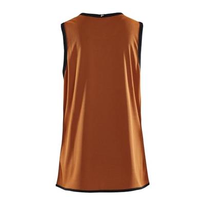 Craft 1911110 Progress Rev. Basket Singlet W - Pump/Black - XL