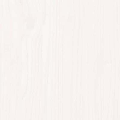 Bedframe massief hout wit 160x200 cm - thumbnail