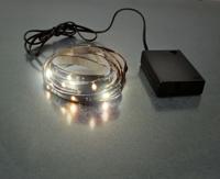 X4-LIFE 701501 LED-strip complete set Met batterijbox 4.5 V 1 m Warmwit 1 stuk(s) - thumbnail