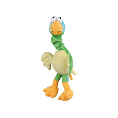 Trixie pluchen papegaai met vogelgeluid hondenspeeltje Per stuk Trixie pluchen papegaai met vogelgeluid hondenspeeltje Per stuk