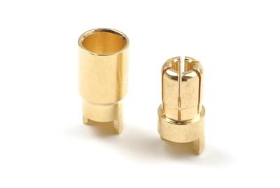 6.0mm goudstekker, Man. + Vrouw. (4 paar) 6.0mm goudstekker, Man. + Vrouw. (4 paar)