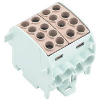 Weidmüller 1561720000 Verdeelblok Schroeven Bruin 2 stuk(s) - thumbnail