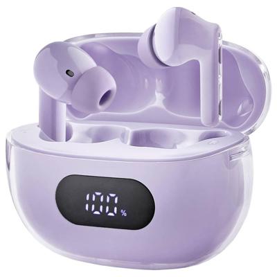 Intenso Buds Plus T313AE lila In Ear headset Bluetooth Stereo Lila Noise Cancelling Mobiele telefoon