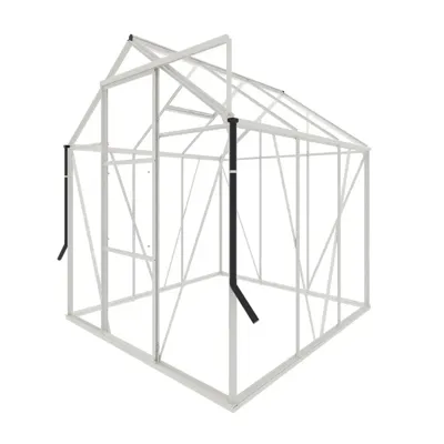 Tuinkas Kate I wit 3 mm veiligheidsglas Royal Well - Royal well