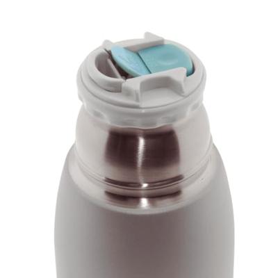 Reisthermosfles JATA 920 1 L Grijs Metaal Roestvrij staal Plastic