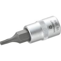 TOOLCRAFT T8 816078 T-profiel Dopsleutel-bitinzet T 8 1/4 (6.3 mm) - thumbnail