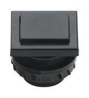 Grothe 61045 Belknop 1-voudig Zwart 12 V/1,5 A - thumbnail