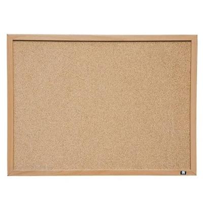 Q-CONNECT kurkbord, met houten frame, 90 x 60 cm