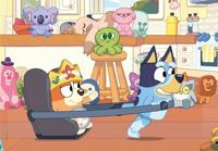 Clementoni legpuzzel super color bluey, 2x60st. - thumbnail