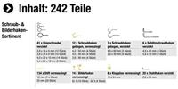 Connex Assortiment Haken En Ogen 242Dlg - DP8500110 - thumbnail