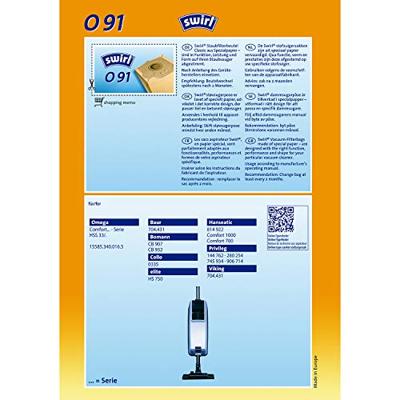 Swirl O91 Stofzuigerzak 1 stuk(s)