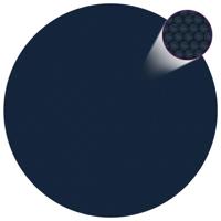 VidaXL Zwembadfolie solar drijvend 549 cm pe zwart en blauw - thumbnail