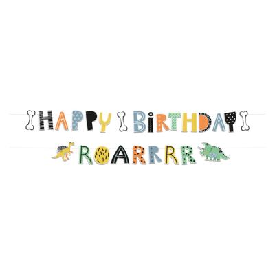 Folat BV Letterbanner dino roars, 2st. Folat BV Letterbanner dino roars, 2st.