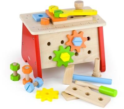 Viga Toys houten werkbank 22 x 19 x 15 cm Viga Toys houten werkbank 22 x 19 x 15 cm
