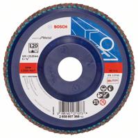 Bosch Accessories 2608607368 X551 Lamellenschijf Diameter 125 mm Boordiameter 22.33 mm Korrelgrootte (num) 120 Staal 1 stuk(s) - thumbnail