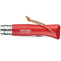 Opinel N08 Rood, Colorama Zakmes Rood - thumbnail