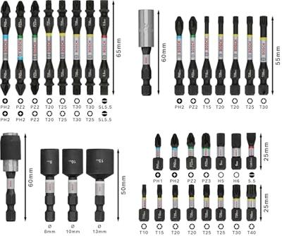 Bosch Professional PRO Impact schroefbitset 35-delig - 2608521U77
