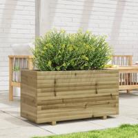 Plantenbak 90x40x49,5 cm gempregneerd grenenhout - thumbnail