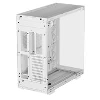DeepCool ch780 midi tower behuizing (wit | 4x usb-a | 1x usb-c | rgb | window) - thumbnail