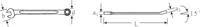 Stahlwille 40093535 16 3,5 Ring-steeksleutel Sleutelbreedte (metrisch) 3.5 mm - thumbnail