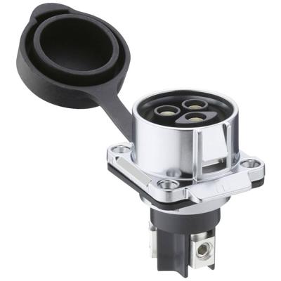 Lutronic 2820 03 TF1CR Ronde connector Bus, recht 1 stuk(s)