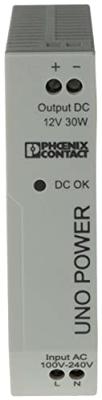 Phoenix Contact UNO-PS/1AC/12DC/30W DIN-rail netvoeding 12 V/DC 2.5 A 30 W Aantal uitgangen: 1 x Inhoud: 1 stuk(s) Phoenix Contact UNO-PS/1AC/12DC/30W DIN-rail netvoeding 12 V/DC 2.5 A 30 W Aantal uitgangen: 1 x Inhoud: 1 stuk(s)