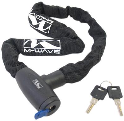 M-Wave kettingslot 850mm staal zwart