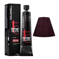 Goldwell Topchic Permanent Hair Color Haarverf 4R@VR 60ml - thumbnail