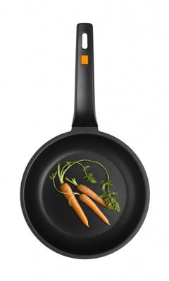 Stoofpan BRA A271216 Ø 16 cm Zwart Aluminium (1 Stuks)