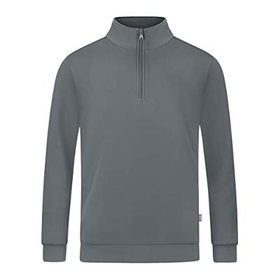 JAKO C8620 Ziptop Organic - Steengrijs - M JAKO C8620 Ziptop Organic - Steengrijs - M