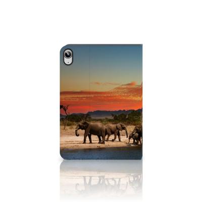 iPad (2022) 10.9 Flip Case Olifanten