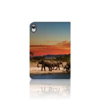 iPad (2022) 10.9 Flip Case Olifanten - thumbnail