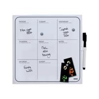 Planbord week desq 35 x 35 cm randloos + marker magnetisch - thumbnail