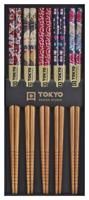 Gekleurde Eetstokjes - Tokyo Design Studio - 5 Stuks - thumbnail