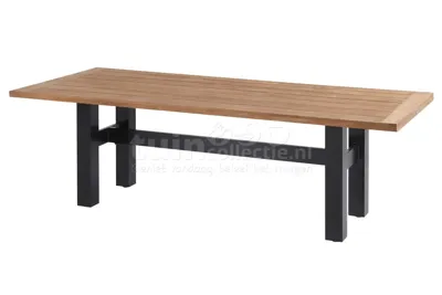 Hartman Tuintafel Sophie Yasmani Zwart 240x100cm