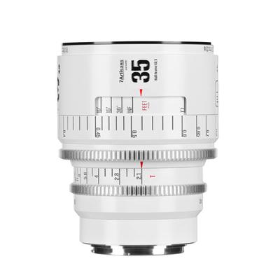 7Artisans INFINTE 35mm T2.1 Full-Frame Wit - EF-mount