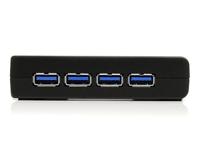 StarTech.com 4-poort SuperSpeed USB 3.0 Hub Zwart - thumbnail