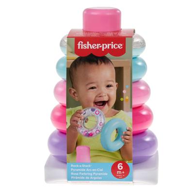 Fisher-Price Piramide Arcobaleno Giocattolo Attività Impilabile per Bambini Fisher-Price JGP94