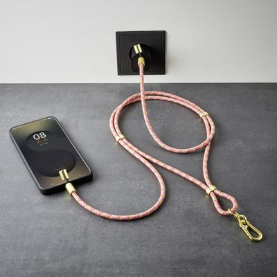 Intenso USB-C-kabel USB 2.0 USB-C stekker, USB-C stekker 1.65 m Neon Telefoonkoord 7991005 - thumbnail