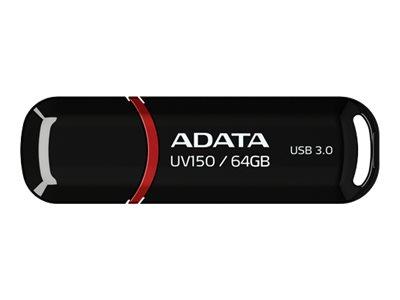 ADATA 64GB DashDrive UV150 USB flash drive USB Type-A 3.2 Gen 1 (3.1 Gen 1) Zwart